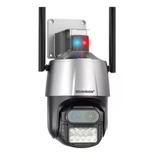 Cámara De Seguridad 4mp De Doble Lente Wifi Ptz Zoom 8x