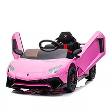 Carro Deportivo Eléctrico Para Niños, Lamborghini