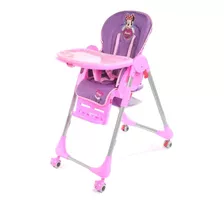 Silla De Comer Bebe Disney Plegable Rueditas Premium