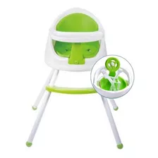 Cadeirão Booster Alimentação 4 Em 1 Lily Baby Style Cor Verde