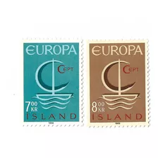  Finlandia 1966 Europa Cept Serie 2 Val Mint Compl 359/60 