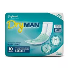 Absorvente Masculino - Dry Man - Kit 2 Pct - C/ 10 Unidades