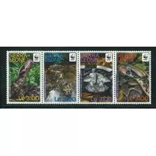 2011 Wwf Fauna- Serpientes - Sierra Leona (sellos) Mint