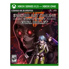Sword Art Online Fatal Bullet Xbox - Código Digital