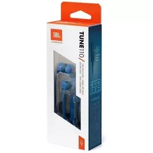 Kit 10 Fones De Ouvido Intra Auricular T110 Azul Noturno Jbl