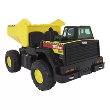 Caminhão A Bateria Para Crianças Super Truck Tonka Amarelo Cor Preto Voltagem Do Carregador 110v/220v