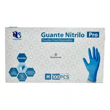  Guante Nitrilo Negro Tallas S M L Xl- 100% Alto Calidades Fragancia S Azul