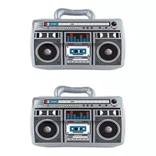 Beistle 2 Piezas De Plástico Novedoso Boom Boxes Inflables T