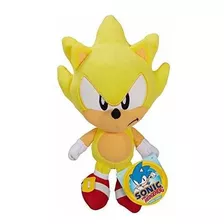 Peluches Sonic The Hedgehog Super Sonic Plush Escala De 7 