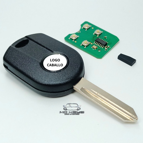 Llave Control Chip Para Ford Mustang 2010 A 2014 Log Caballo Foto 5