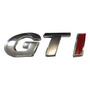 Emblema Gti Parrilla Vw Golf Volkswagen Rojo