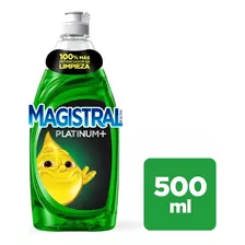 Detergente Magistral Plus Platinum X 500 Ml Limon