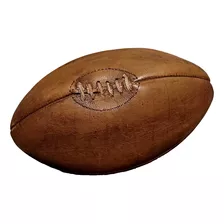 Balón Rugby Vintage De Cuero