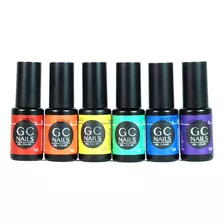 Belcolor Gel 1 Paso Gama Orgullo Gay Pride Gc Nails Color Rainbow