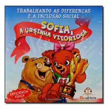 Livro Sofia, A Ursinha Vitoriosa