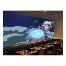 Adesivo De Parede Sala Quarto Anime Naruto Mangá 10m² Nrt17