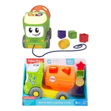 Caminhão De Aprendizagem Interativo Luz E Som Fisher Price