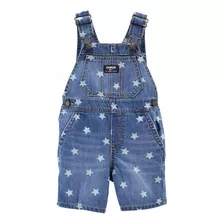 Jardineira Carters Menino Oshkosh Jeans Infantil Importado