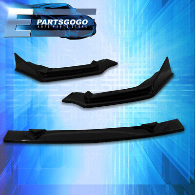 For 15-18 Ford Focus C346 3pcs Bumper Lip Spoiler Diffus Aac Foto 3