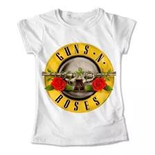 Blusa Rock Colores Playera Estampado Guns N Roses 023