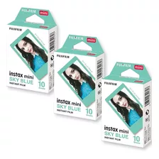 Filme Instax Sky Blue 30 Fotos Camera Mini Link 11 9 8 Share