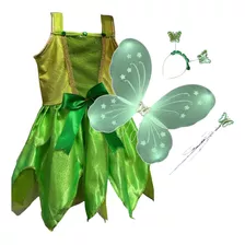 Disfraz Tinkerbell Con Alas