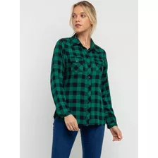 Camisa Blusa Xadrez Feminina. 2018