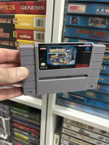 Imperium Snes Super Nintendo Jogo 100% Original Raro