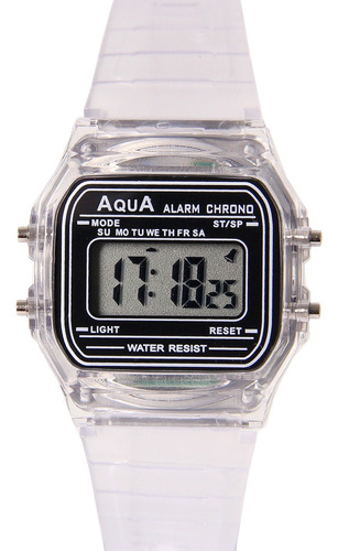 Relógio Aqua Digital G Esportivo Masculino A  Prova D`água