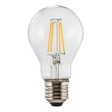 Lámpara Vintage Filamento Foco Clásico 4w Led Ambar Deco