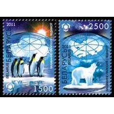  Fauna De Regiones Polares - Bielorrusia 2011 - Serie Mint