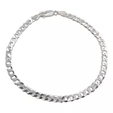 Pulsera Grumet Hombre Plata Fina Italiana 925