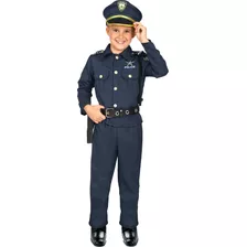 Disfraz De Policia Kanchosos Deluxe Boys Para Niños