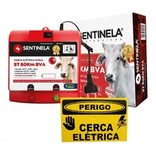 Eletrificador Cerca Elétrica Rural 80km Bivolt Sentinela