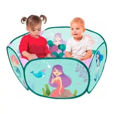 Piscina De Bolinhas Sereias Com 50 Bolinhas 90cm Zippy Toys 