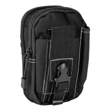 Bolso Táctico Negro Para Cinturón, Truper