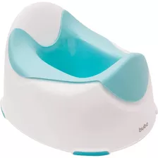 Troninho Pinico Bebe 12+ Até 40 Kgs Meninos Azul Buba 11996 Cor Branco Com Azul