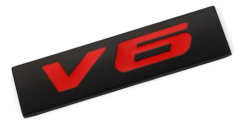 Foto de 3d Metal V6 V8 Trunk Badge Sticker Para Para Bmw Audi Ford