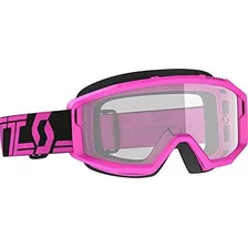 Scott ******* Gafas Transparentes Primal, Rosa-negro Con Len