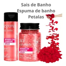 Surpresa Romântico Sal Espuma Petalas Namorado Hidromassagem