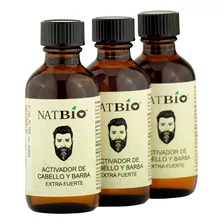 Natbio Ultra Concentrado Mas Cabello Y Barba 3 Pack