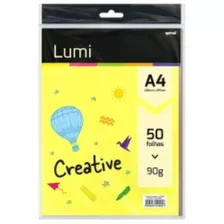 Creative Lumipaper 90g A4 Com5 Cores Spiral Lumi 50fl