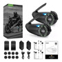 Intercomunicador Ejeas Q7 Para Casco Motociclet-2pcs,bt,ip65