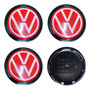 Tapones Seguridad Valvula Llanta Aire Logo Volkswagen Gol