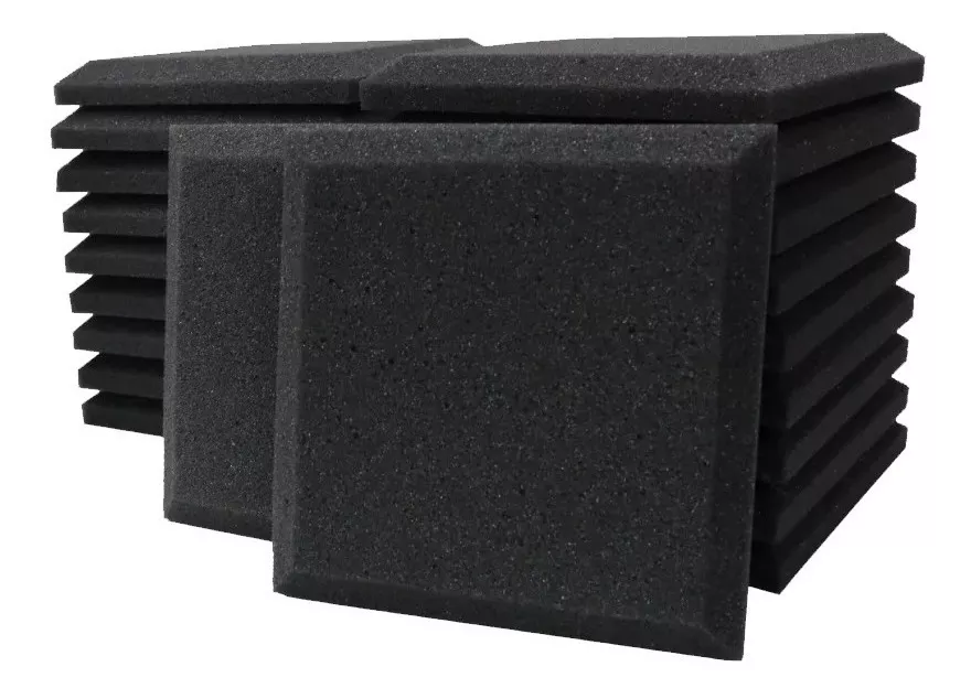 20 Paneles Espuma Acústica Para Tratamiento Flat-vm Pro Foam