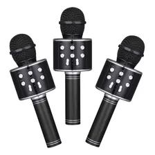 Microfone Bluetooth S/ Fio Youtuber Karaoke Repórte Infantil