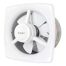 Extractor Ventilador De Aire Kudu 250 Mm Doble Función Color Blanco