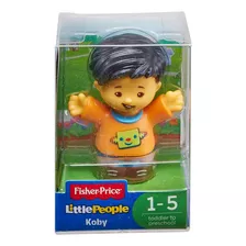 Mini Figura Little People Eddie Koby - Fisher-price Dvp63