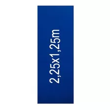 Pano Acrílico 2,25x1,25m Bilhar / Sinuca (para Pedra) Azul