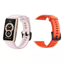 Huawei Band 6 Gold, Sakura Pink Y Naranja (2correas) Fra-b19